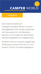Mobile Screenshot of camperworld.ch